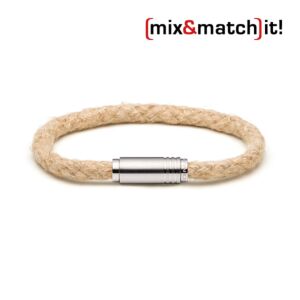 (mix&match)it! Armband, Hanf, natur Bild 1