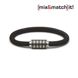 (mix&match)it! Armband, Leder, schwarz Bild 1