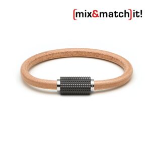 (mix&match)it! Armband, Leder, natur Bild 1