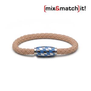 (mix&match)it! Armband, Textil, beige Bild 1