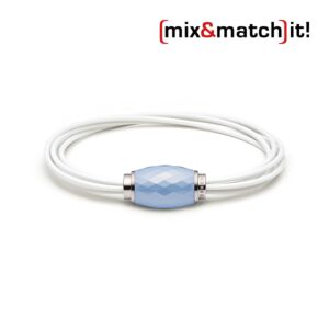 (mix&match)it! Armband, Silikon, weiß Bild 1
