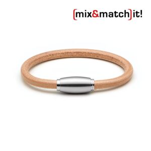 (mix&match)it! Armband, Leder, natur Bild 1