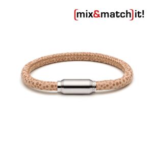 (mix&match)it! Armband, Leder, beige Bild 1