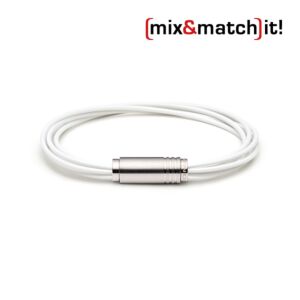 (mix&match)it! Armband, Silikon, weiß Bild 1