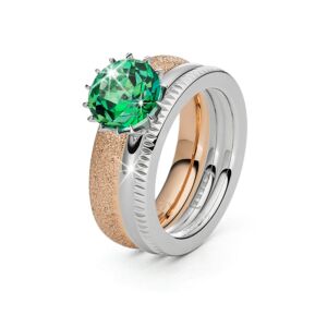 Me(mo)ry Ringset "unbelievably green miracle“ Bild 1