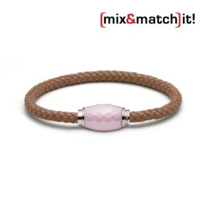 (mix&match)it! Armband, Leder, coffee Bild 1