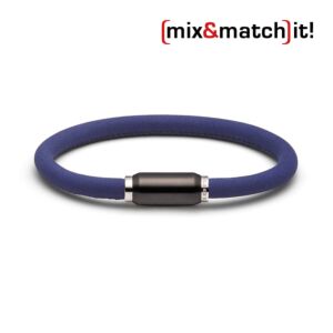 (mix&match)it! Armband, Leder, royal blau Bild 1