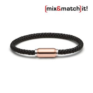 (mix&match)it! Armband, Leder, schwarz Bild 1