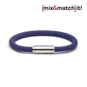 (mix&match)it! Armband, Leder, royal blau Bild 1