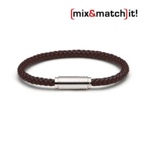 (mix&match)it! Armband, Leder, braun Bild 1